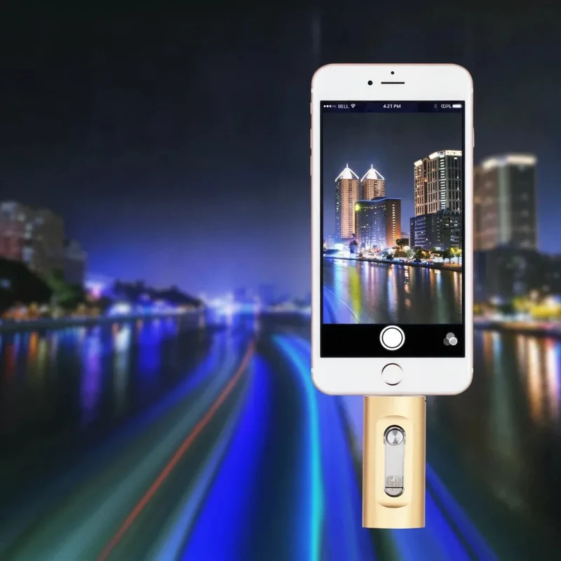 USB Stick 256GB – 3-in-1 Opslag voor iPhone, Smartphone & PC