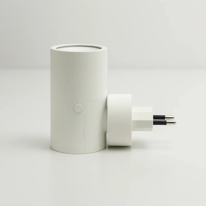 Wandlamp Stopcontact LED Dimbaar Dag Nacht Sensor 10W Warm Licht Slaapkamer Hal | Sansoti
