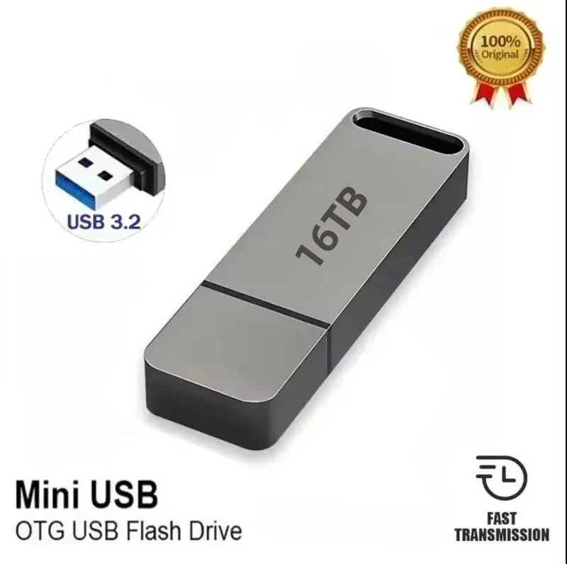 USB-Stick 64 GB – Metalen Opslag met USB 3.2 & Compact Design
