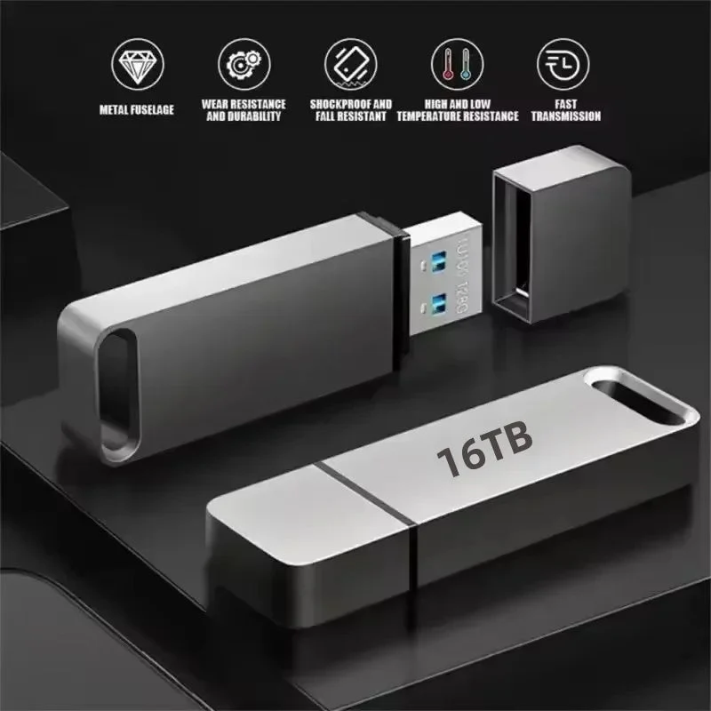 USB-Stick 64 GB – Metalen Opslag met USB 3.2 & Compact Design