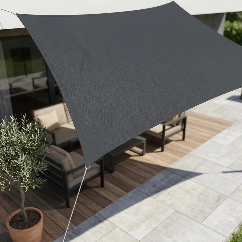 Schaduwdoek – Waterbestendig Rechthoekig Doek met UV-Bescherming
