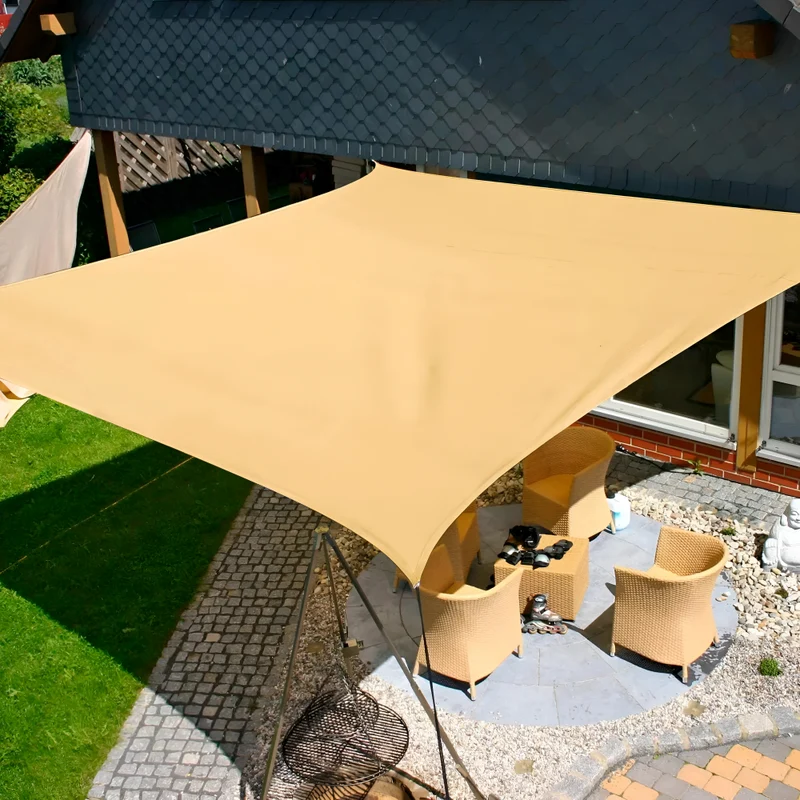 Schaduwdoek – Waterbestendig Rechthoekig Doek met UV-Bescherming