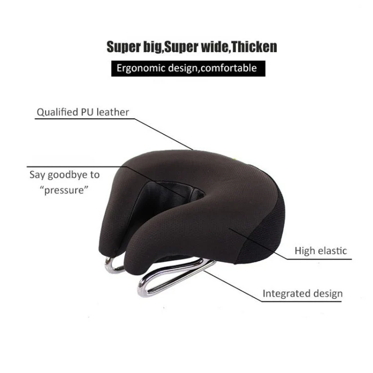 Neusloos Fietszadel – Ergonomisch Design met Zachte Schokdemping