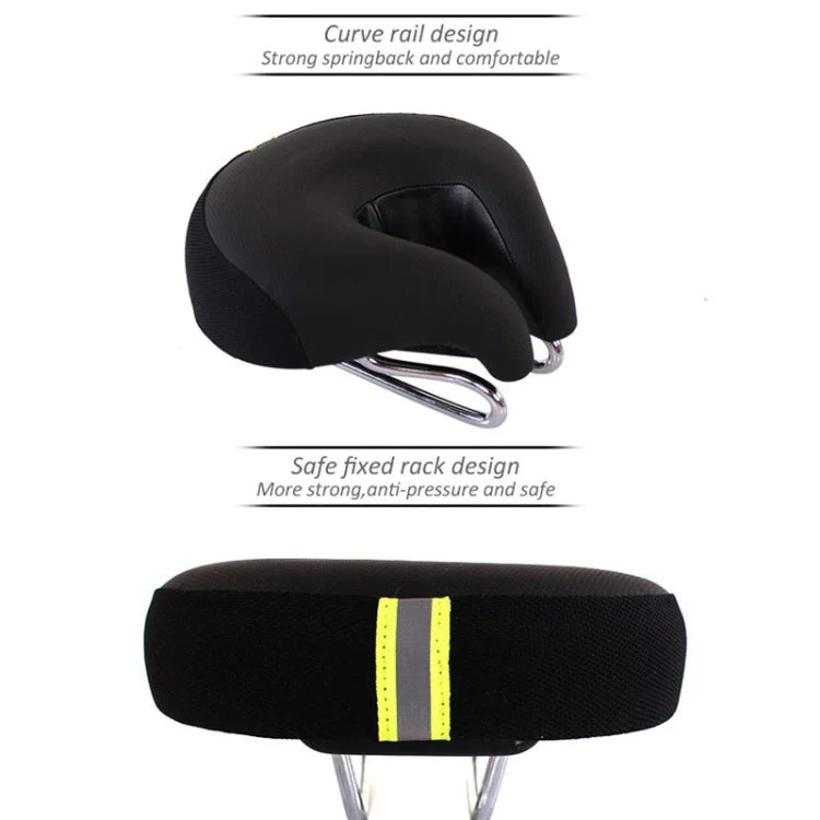 Neusloos Fietszadel – Ergonomisch Design met Zachte Schokdemping