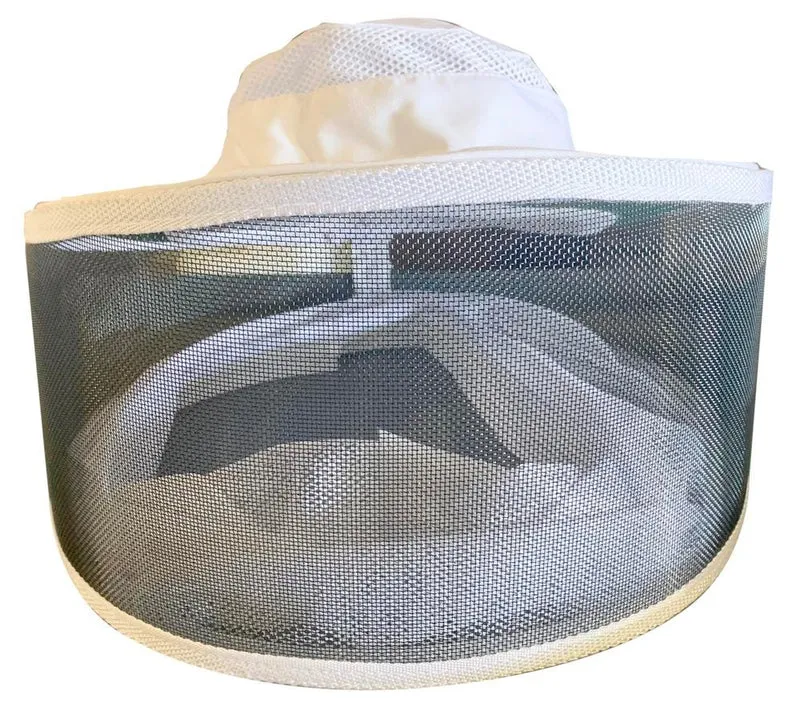 Clear Vue Hat & Veil with Zipper