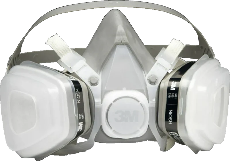 3M 5000-Series Half Facepiece Disposable Respirator Assembly
