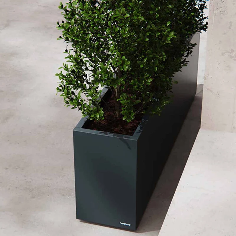 Fioriera Herstera Metal Planter 30 Antracite 150x30x50cm 08972802