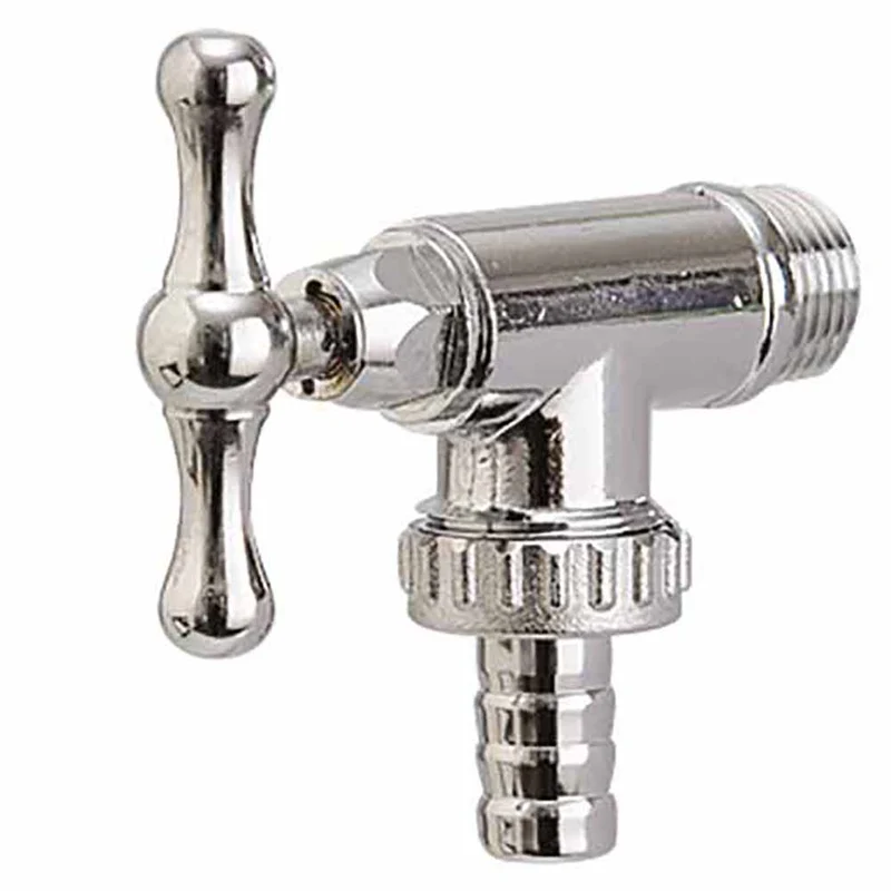 Rubinetto laterale in ottone cromato Bel Fer RUB010C