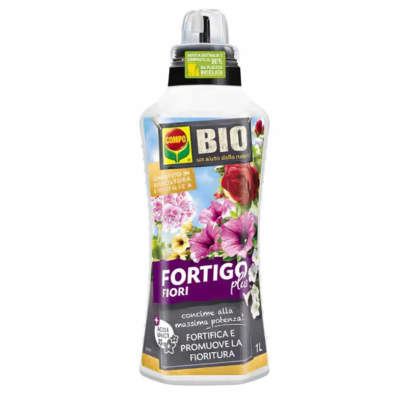 Concime Bio Compo fortigo plus Fiori 1 litro