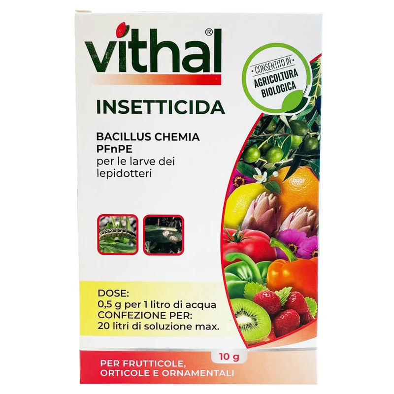 Insetticida Bacillus PFnPE 10g Vithal