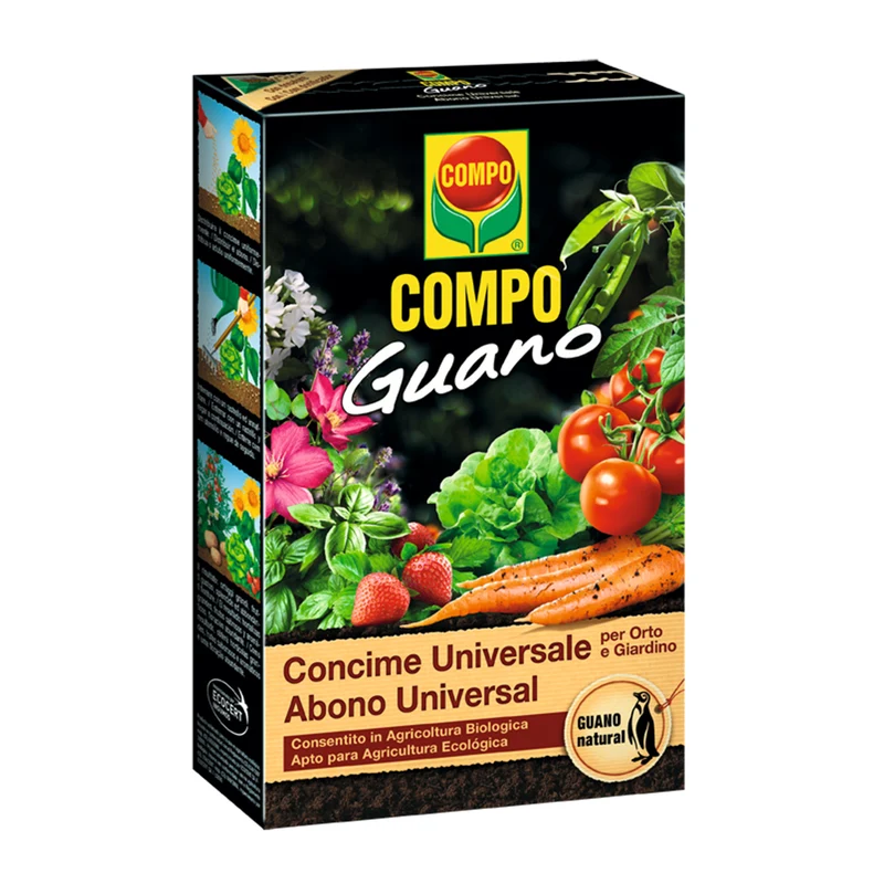 Concime universale Guano Scatola 1 kg Compo