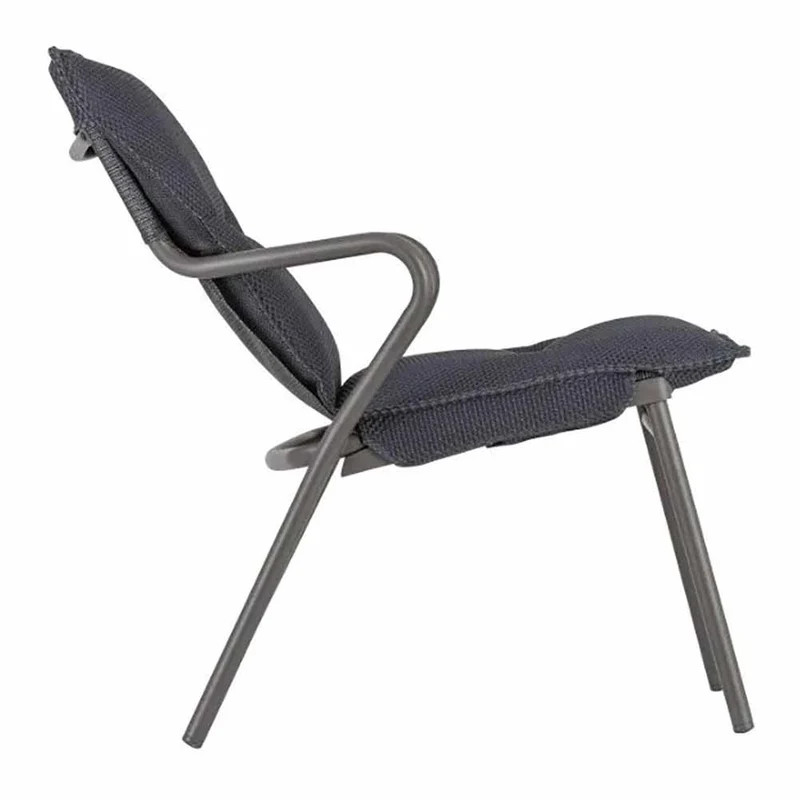 Poltrona bassa Lafuma Vence BeComfort grigio Dark Grey LFM5347.8902