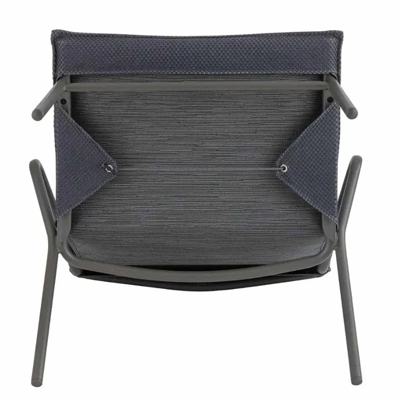 Poltrona bassa Lafuma Vence BeComfort grigio Dark Grey LFM5347.8902