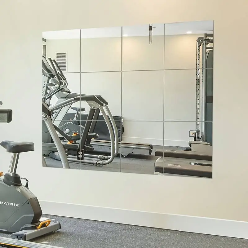 Autocollants Muraux Miroir 3D - Déco Moderne