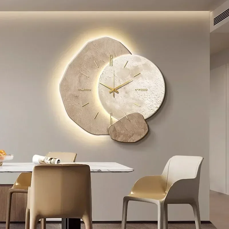 Horloge Murale Bois Moderne Silencieuse