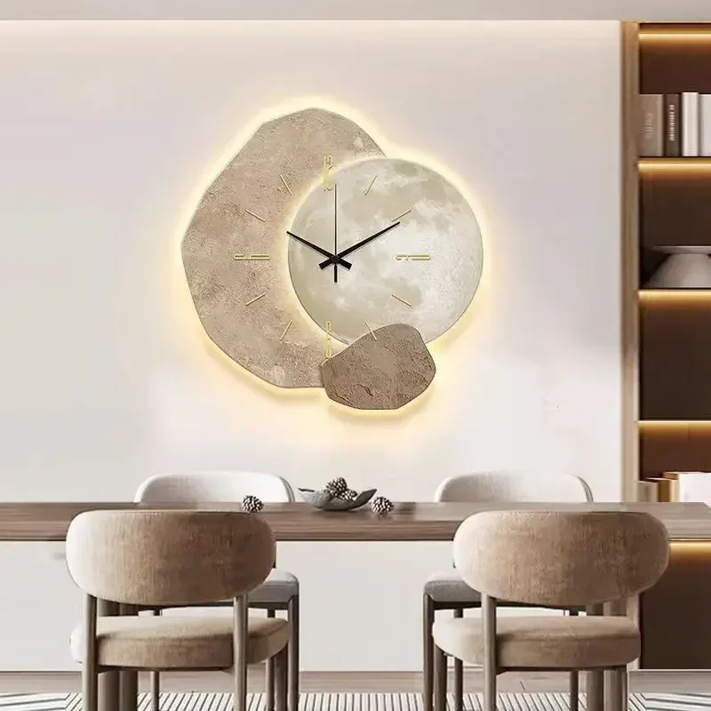 Horloge Murale Bois Moderne Silencieuse