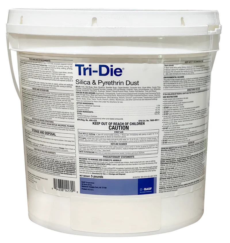 Tri-Die Silica Pyrethrin Dust