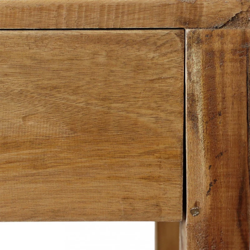 Set 2 fioriere in legno riciclato da interno
