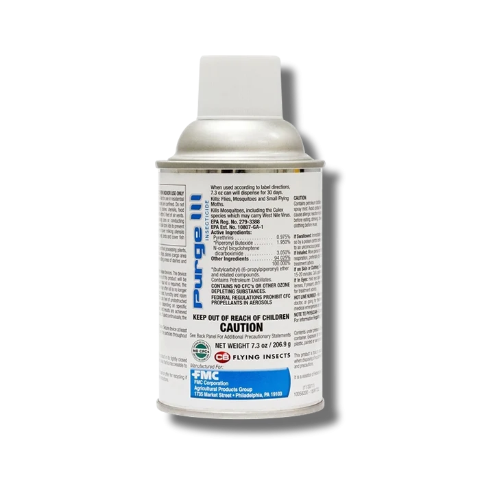Purge III Pyrethrins Aerosol Insecticide - 7.3 oz.