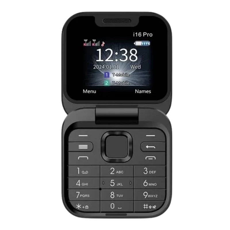 Téléphone portable pliable Dual Sim compact polyvalent