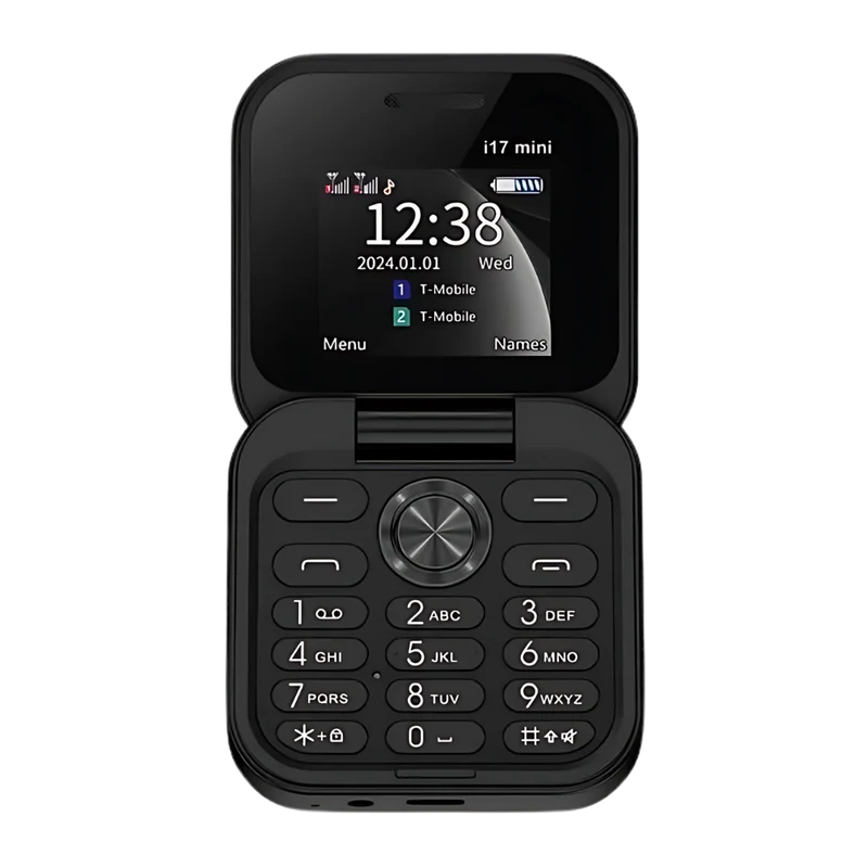 Téléphone portable pliable Dual Sim compact polyvalent