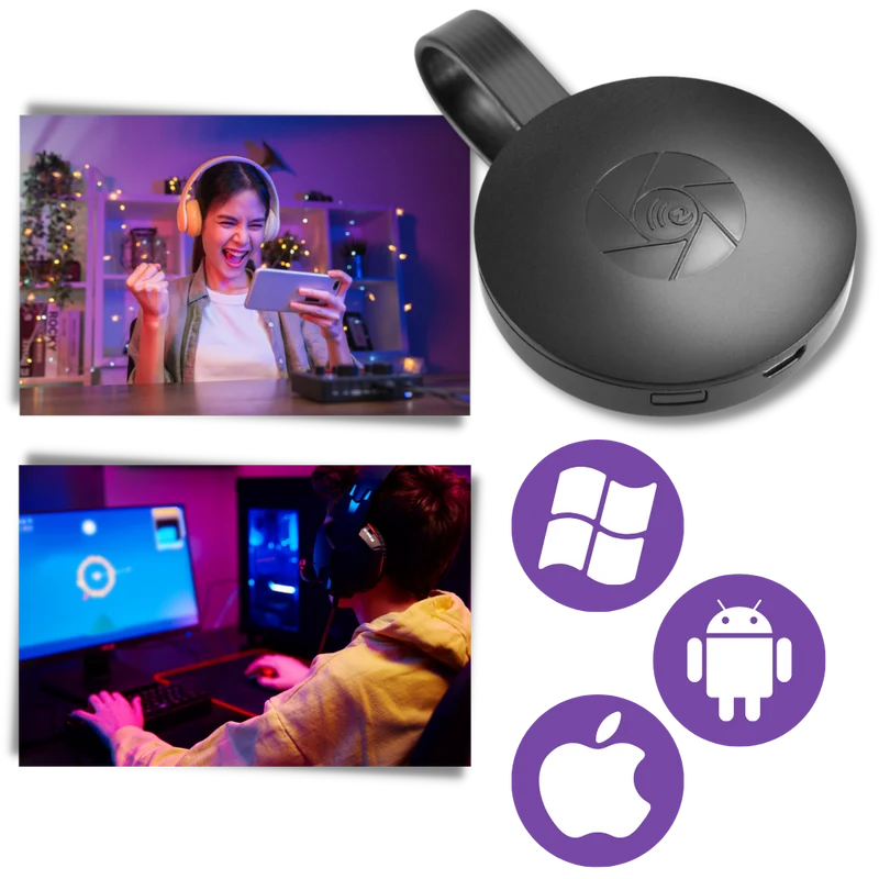 Connecteur HDMI TV pour Projection Téléphone HD