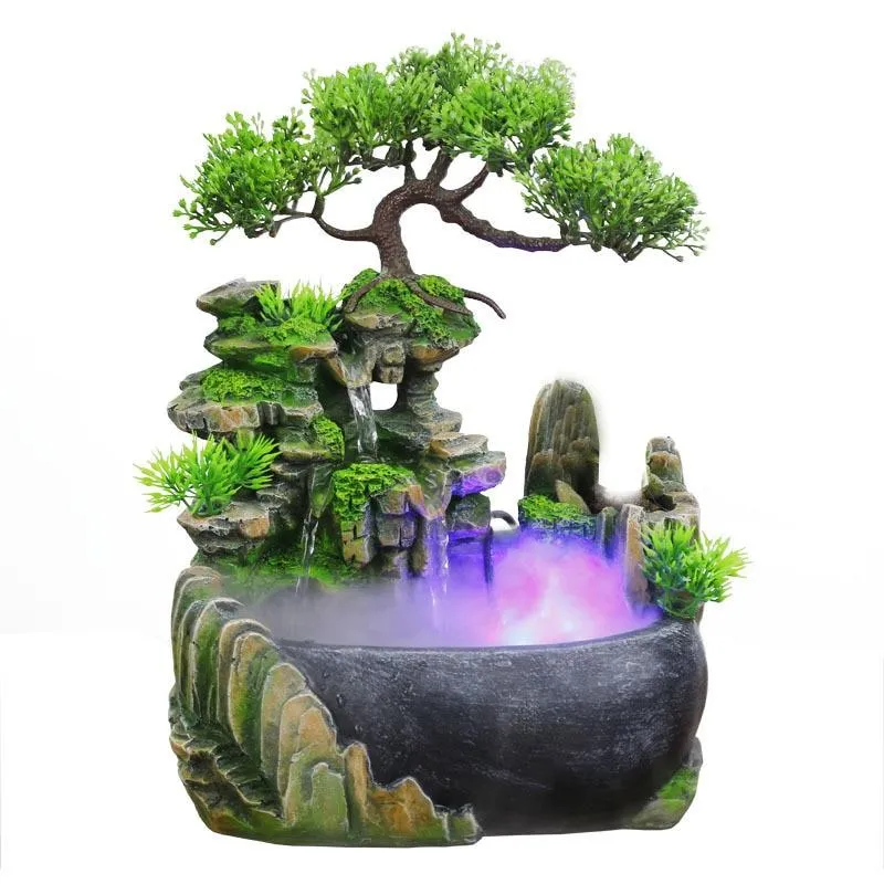Cascade Feng Shui : Argent, Richesse et Détente