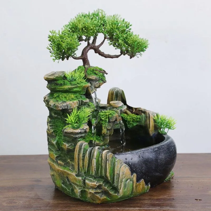 Cascade Feng Shui : Argent, Richesse et Détente