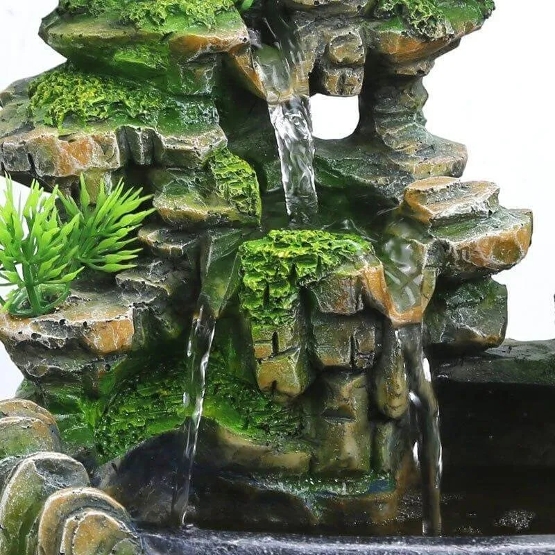 Cascade Feng Shui : Argent, Richesse et Détente