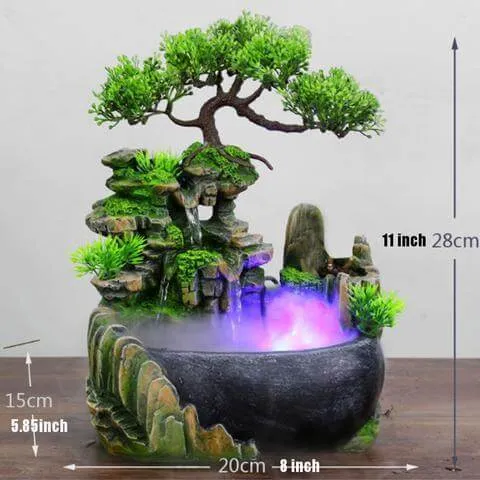 Cascade Feng Shui : Argent, Richesse et Détente