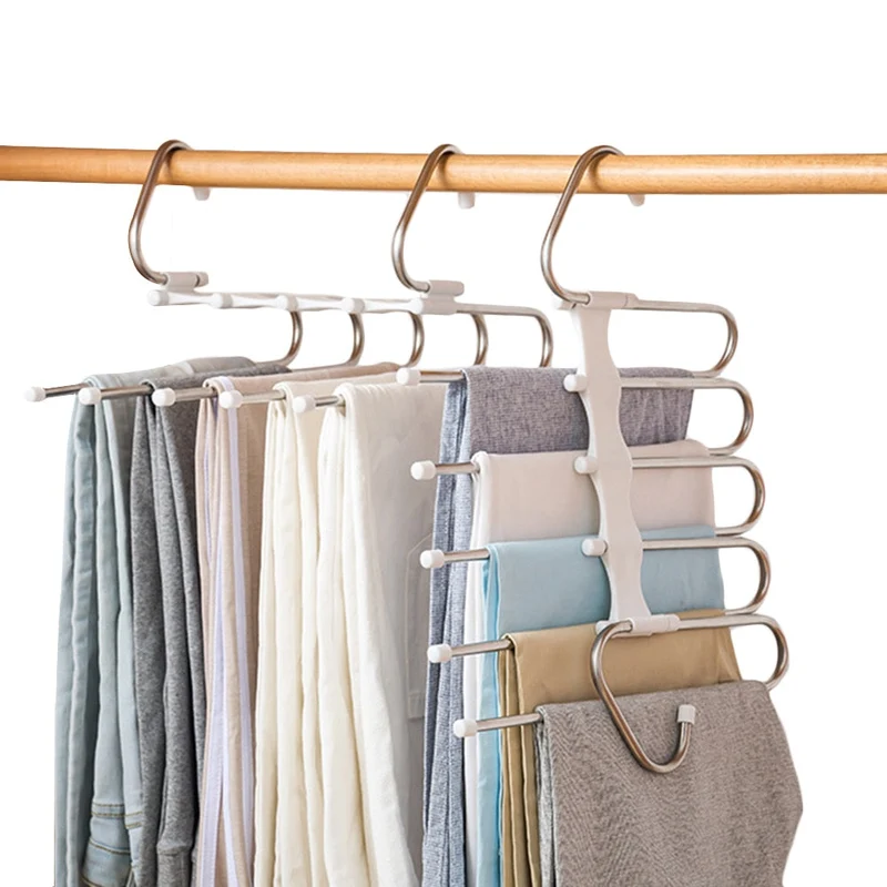 Rangement Pantalons - Organiseur Armoire Multifonctionnel