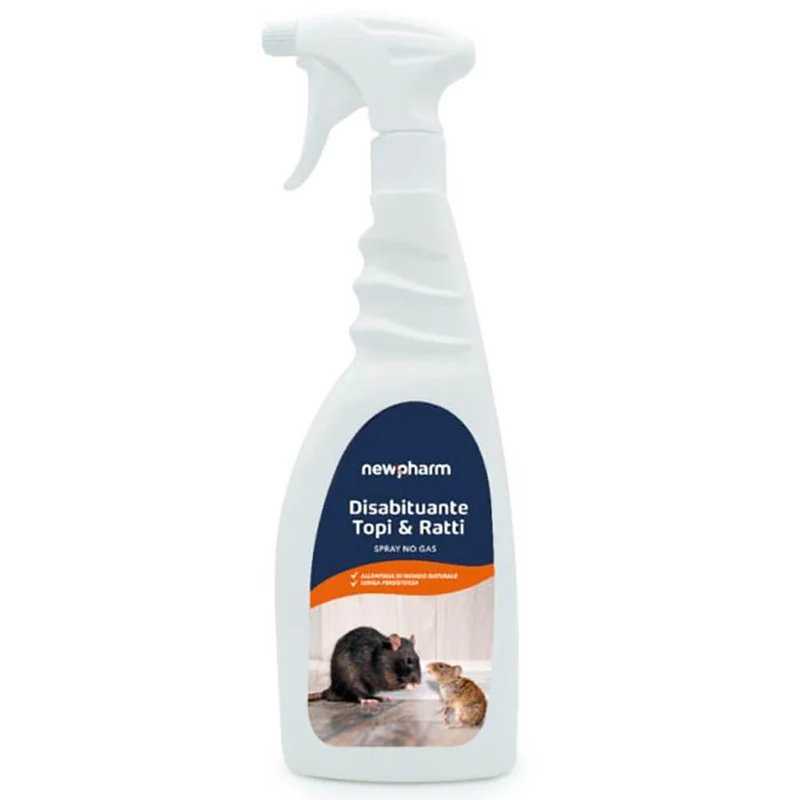 Disabituante per topi e ratti 750ml Newpharm
