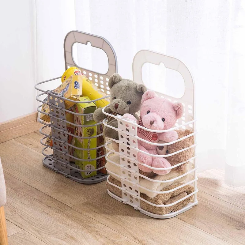 Panier à Linge Suspendu - Gain de Place - Salle de Bain
