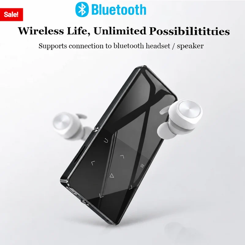Lecteur MP3 Bluetooth Haute-Fidélité: Musique et Divertissement