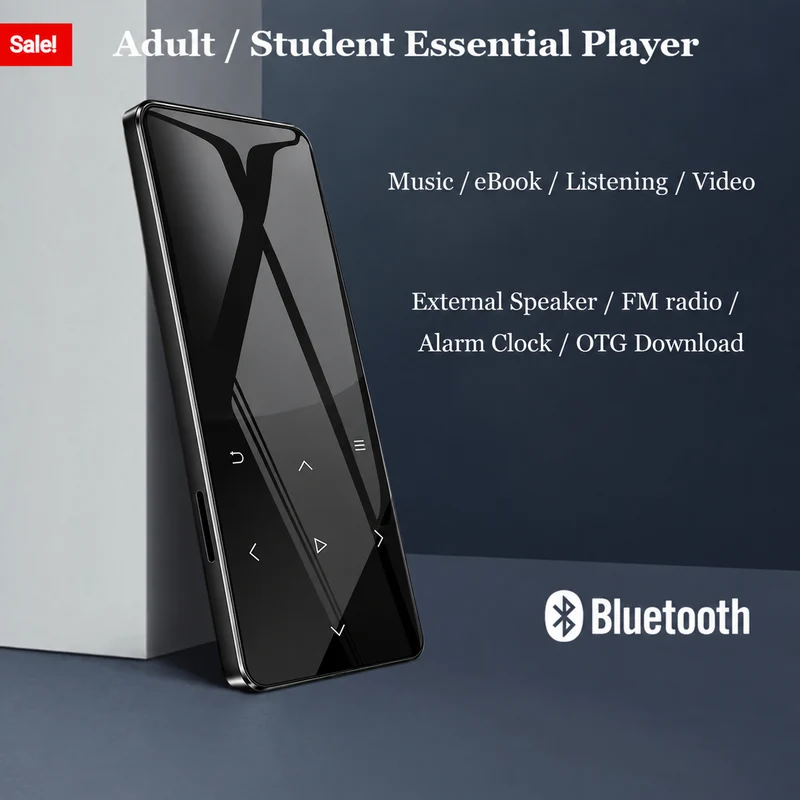 Lecteur MP3 Bluetooth Haute-Fidélité: Musique et Divertissement