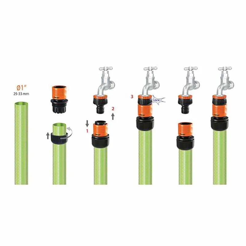 Raccordo 1" Max Flow Claber 9650