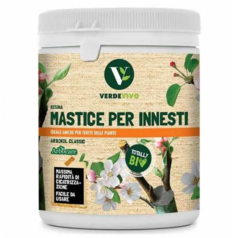 Mastice cicatrizzante con rame Arbokol Copper 1kg Verde Vivo