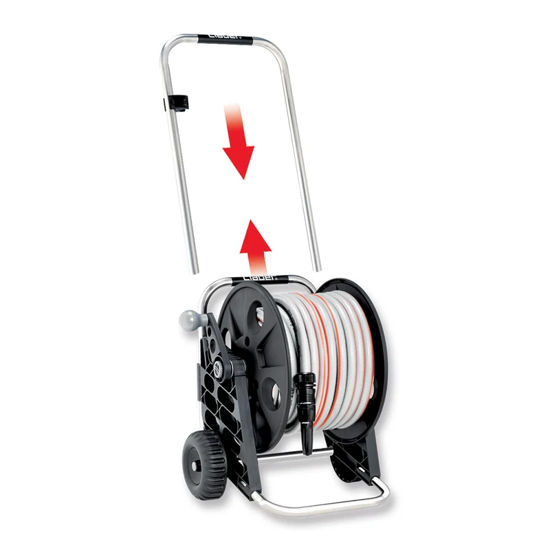 Carrello Genius Compact Pronto + tubo 25 mt Claber