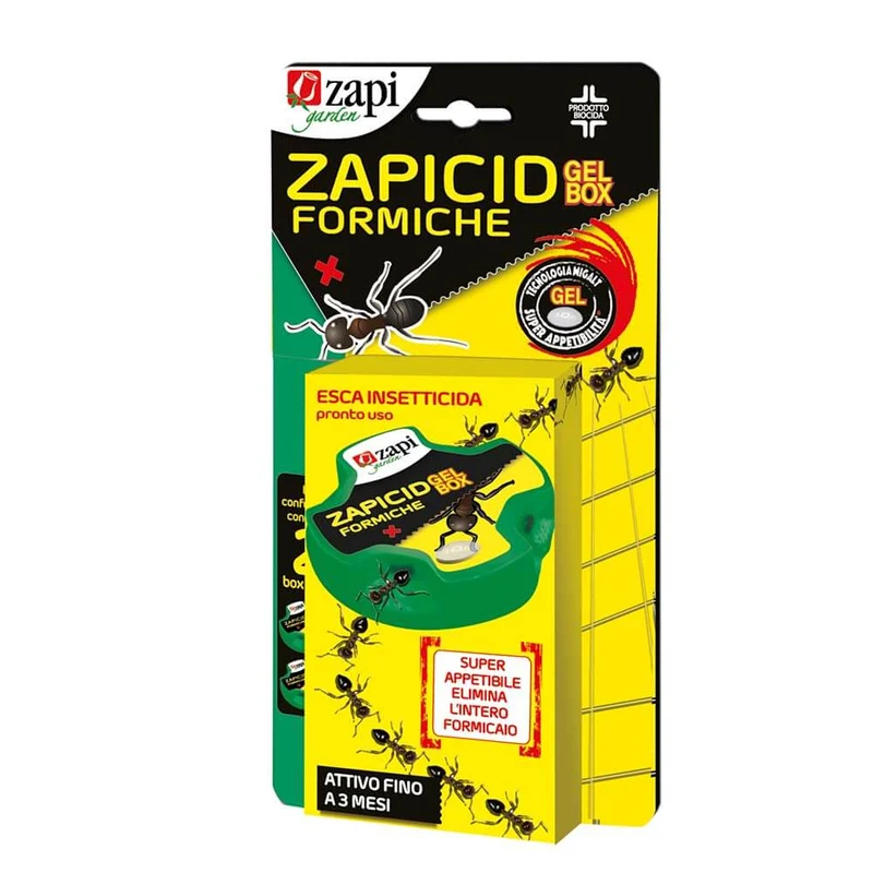 Esca per formiche Zapicid gel box 2pz Zapi