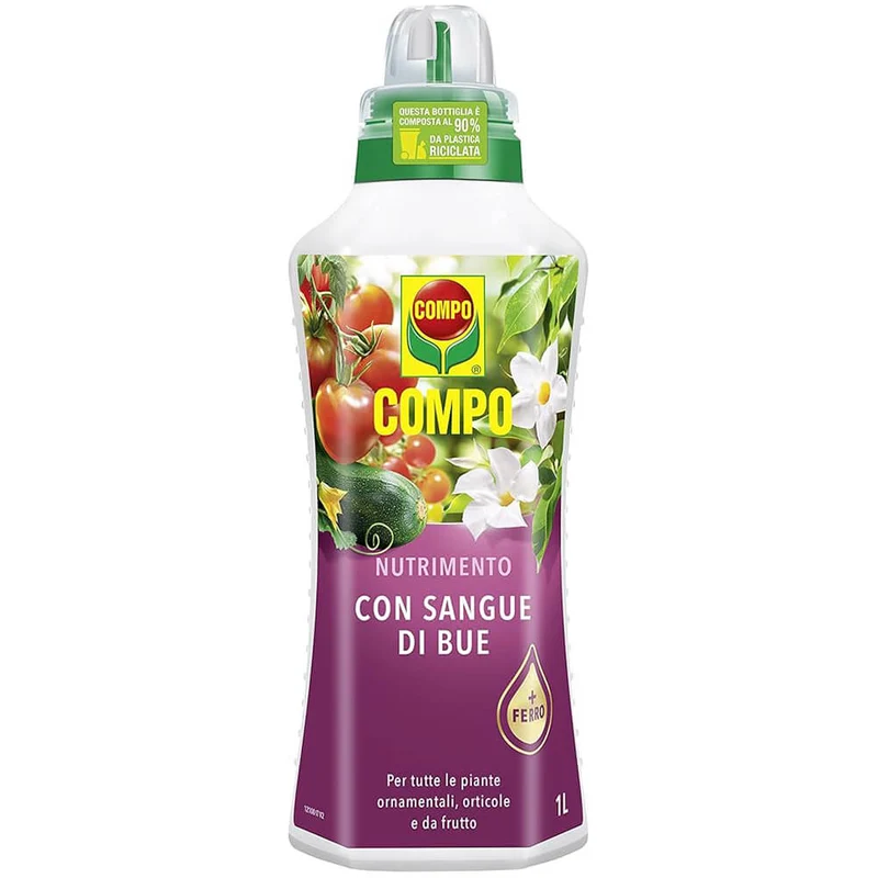 Nutrimento per piante sangue di bue 1lt Compo