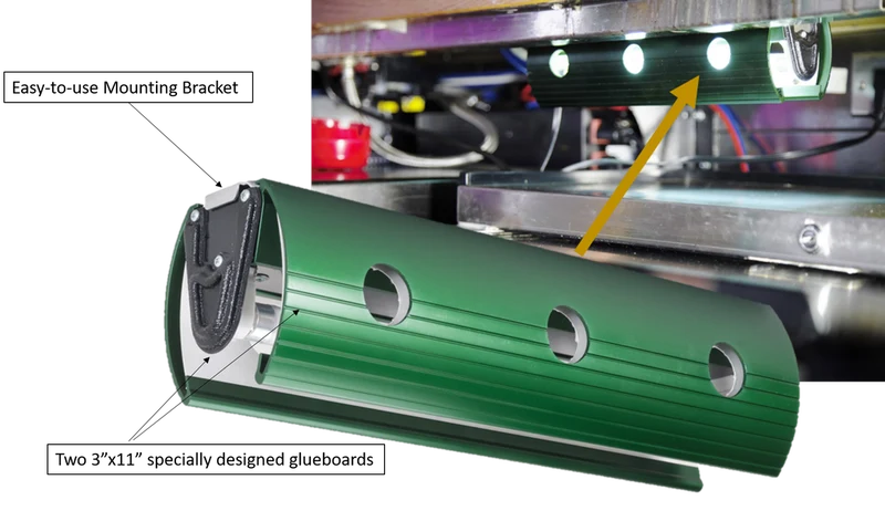 Under Counter Fly Trap (Green)