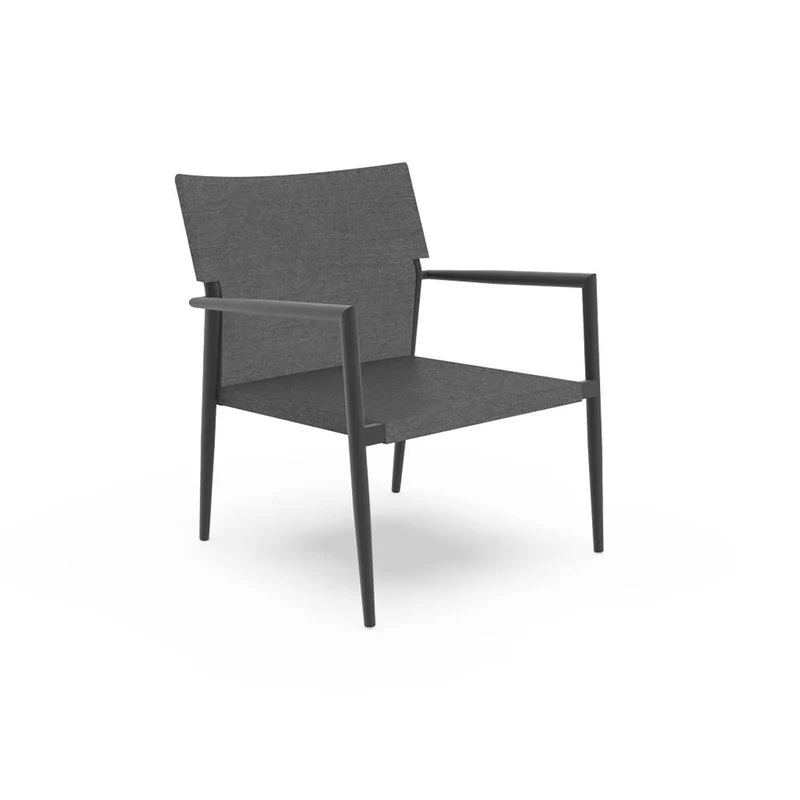 Salotto Adam Charcoal tessuto Grigio scuro Talenti