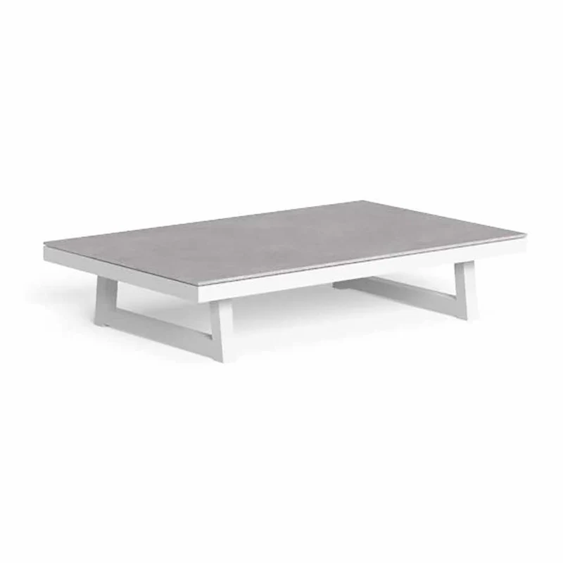 Salotto Alabama Alu con inserti in teak Talenti