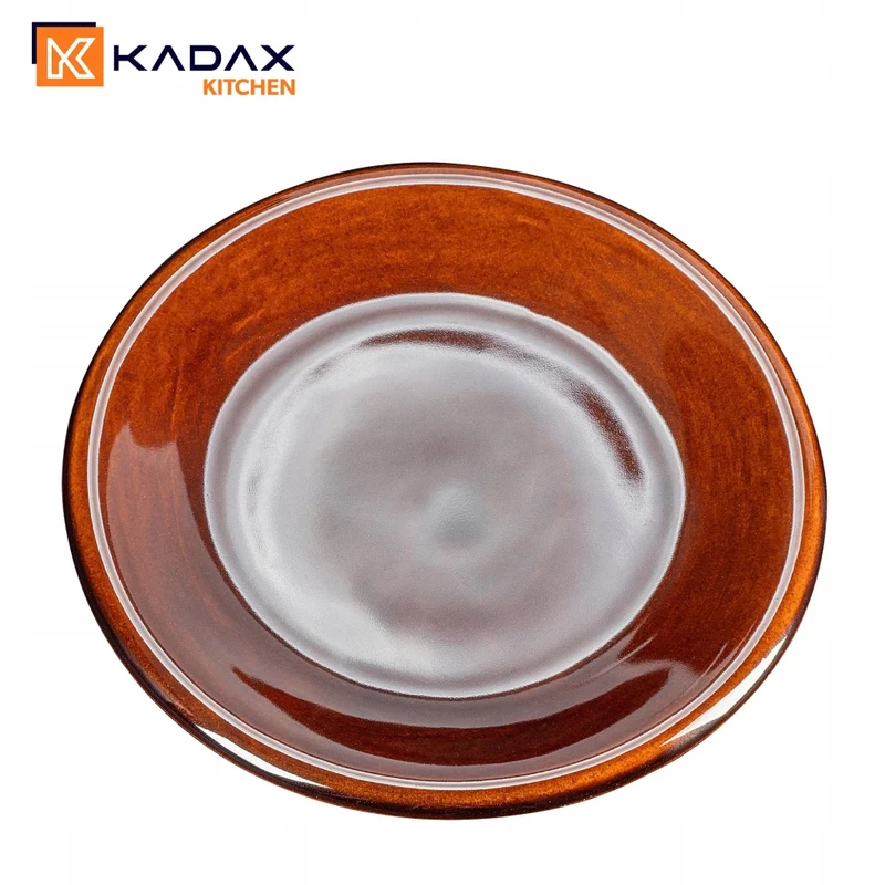 Set di 6 piatti da dessert KADAX da 19 cm in ceramica.