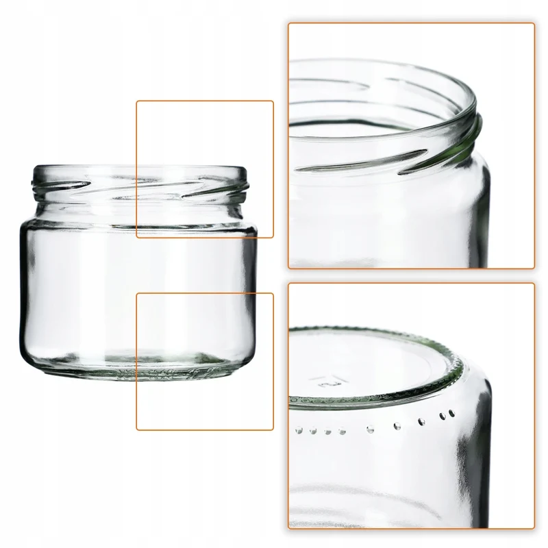 KADAX Sonka barattoli di vetro 330ml 50pz 82mm + coperchio "Mix di verdure"