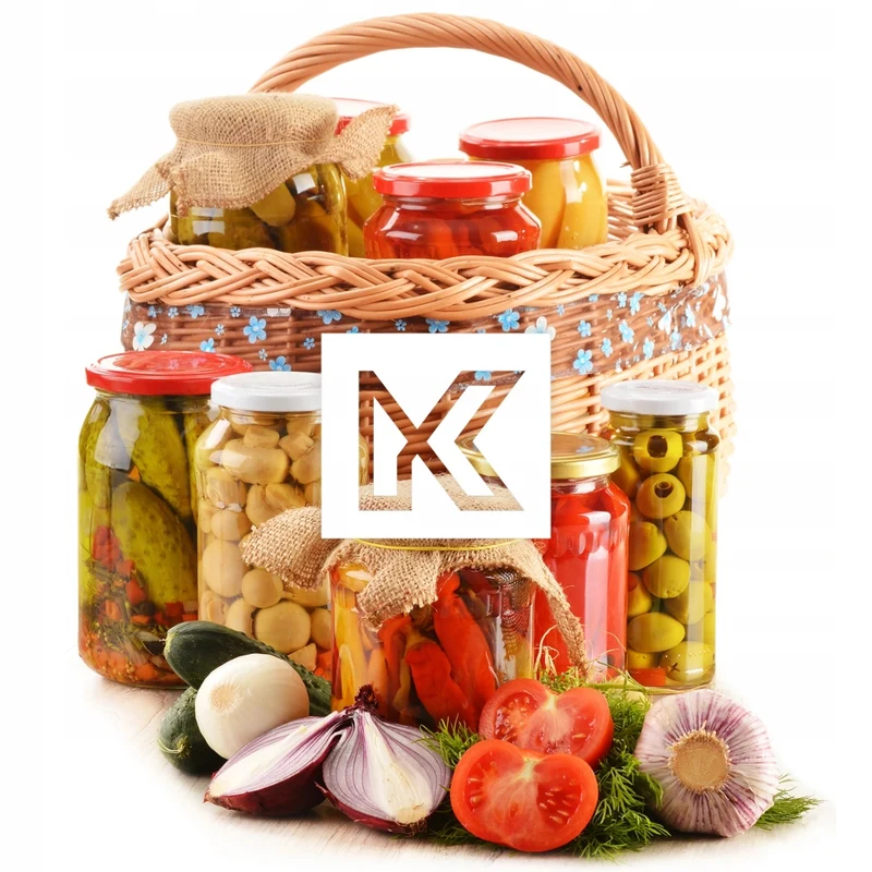 KADAX Sonka barattoli di vetro 330ml 50pz 82mm + coperchio "Mix di verdure"
