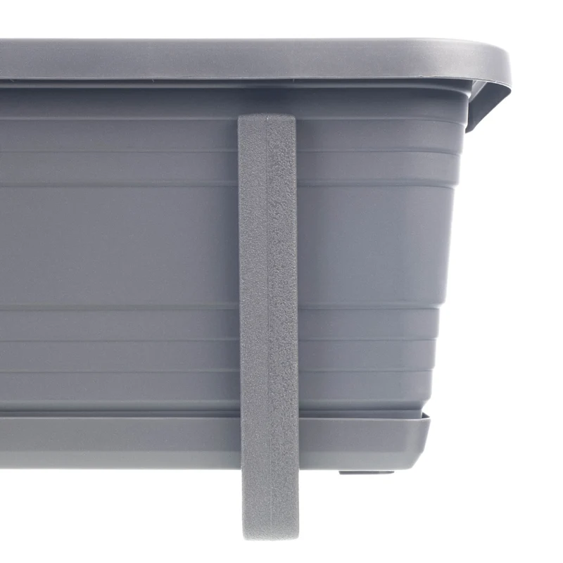 KADAX Fioriera da balcone, vaso da fiori, 80 cm, manici, supporto, ringhiera del balcone
