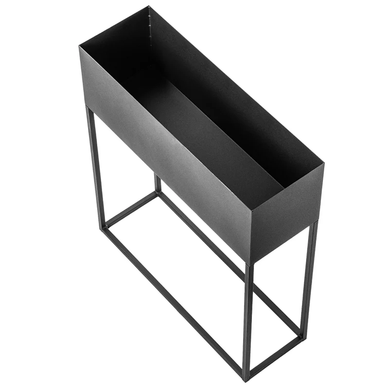 Supporto per fiori KADAX Loft in metallo, vaso da fiori verticale 60x70cm