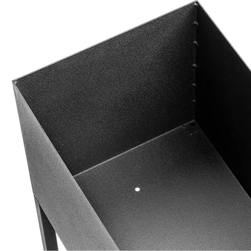 Supporto per fiori KADAX Loft in metallo, vaso da fiori verticale 60x70cm