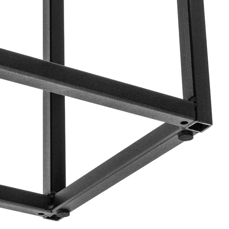 Supporto per fiori KADAX Loft in metallo, vaso da fiori verticale 60x70cm